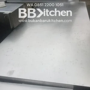 Meja Stainless 2 Susun P180 x L80 x T85 cm - Kaki 6