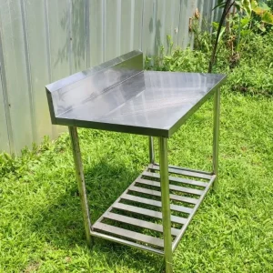 Meja Stainless 2 Susun Ukuran P.95x60x85cm