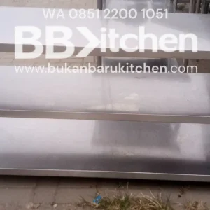 Meja Stainless 3 Susun P 150 x L 60 x T 80 cm