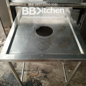 Meja Tempat Sampah Ukuran 75x75x85