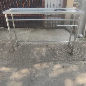 Meja Tirisan Ayam/Daging 150x40x100