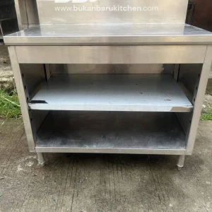 Open Cabinet 100x60x85 untuk Dapur Komersial