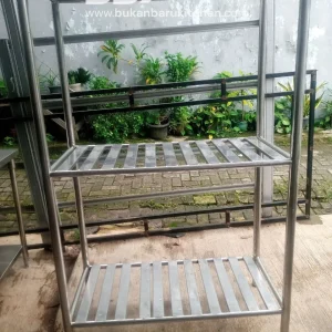 Rak 3 Susun Jari Ukuran P 100 x L 50 x T 160 cm