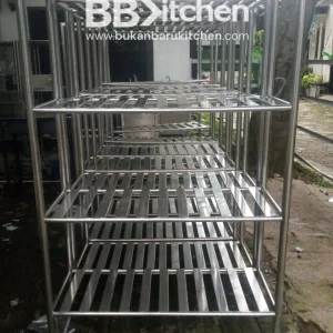 Rak 4 Susun Jari-jari P120 x L50 x T180 cm