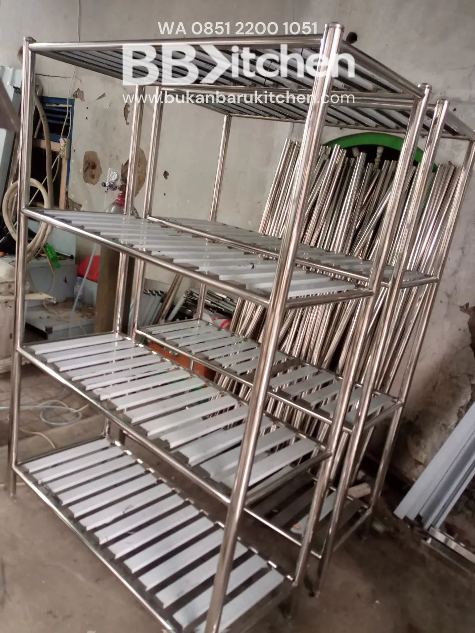 Rak 4 Susun New Custom P 120 x L 50 x T 180 cm - Image 3