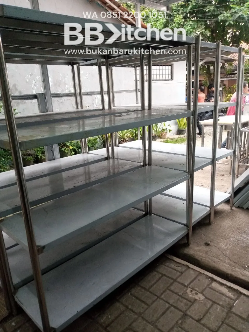 Rak 4 Susun Plat New Custom P 150 x L 50 x T 180 cm - Image 2