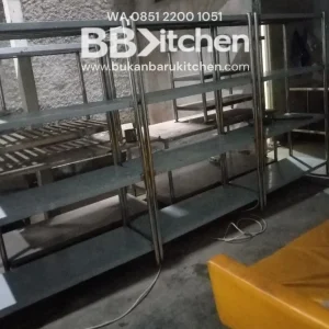 Rak 4 Susun Plat New Custom P120 x L50 x T180 cm