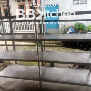 Rak 4 Susun Plat P 200 x L 50 x T 155 cm