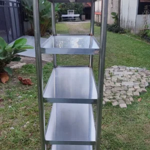Rak 5 Susun Roda Ukuran P 87 L 40 T 160