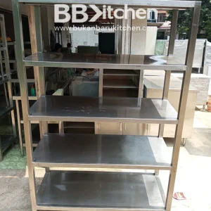 Rak 5 Susun Stainless 304 P120 x L52 x T180 cm