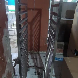 Rak Troli 15 Tray Ukuran 46x62x155 untuk Dapur Komersial