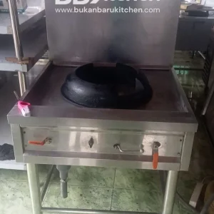 Single Kwali Range dengan Kran Air Ukuran P 75 x L 80 x T 75 cm