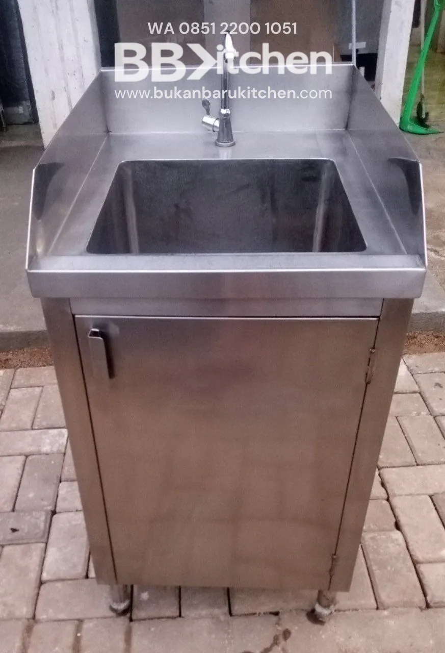 Single Sink Pintu Kabinet 50x70x85 cm