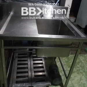 Single Sink Sayap Kiri 90x75x87 cm