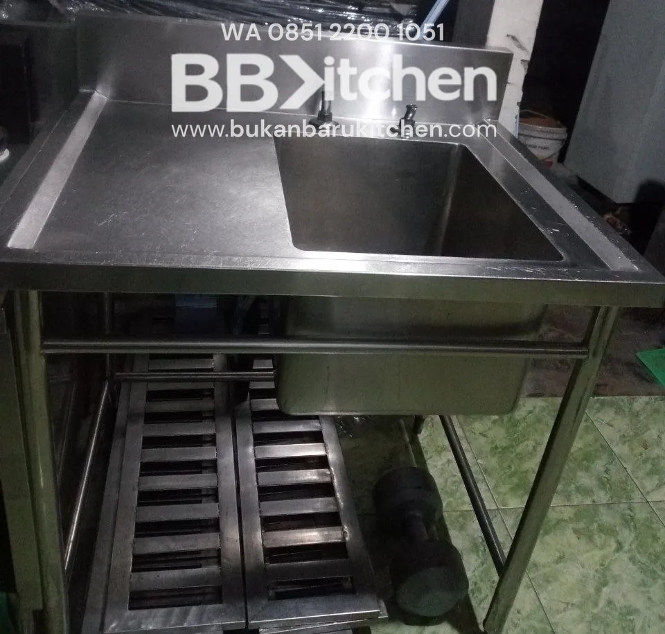 Single Sink Sayap Kiri 90x75x87 cm