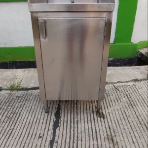 Single Sink Stainless Cabinet 50x70x85 cm dengan Bowl 40x40x30 cm