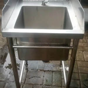 Single Sink Stainless Steel P 50 x L 70 x T 85 cm