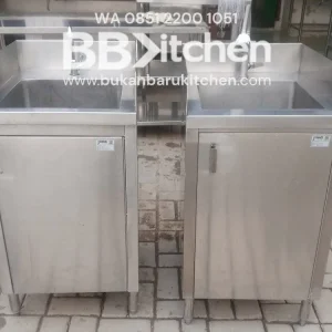 Single Sink Stainless Steel P 50 x L 70 x T 85 cm
