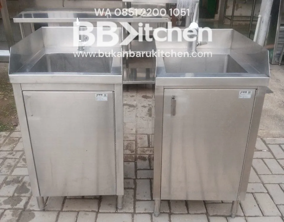 Single Sink Stainless Steel P 50 x L 70 x T 85 cm