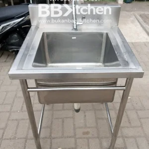 Single Sink Stainless Steel P70 x L70 x T85 cm