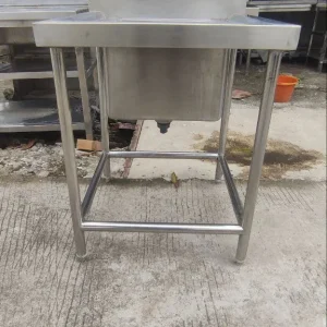 Single Sink Stainless Steel Ukuran 70x68x85