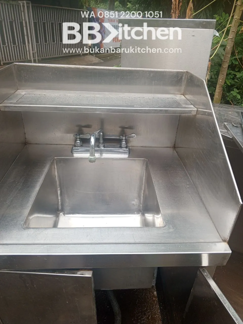 Sink 1 Lobang Kabinet Ukuran 70x64x90x124 - Image 2