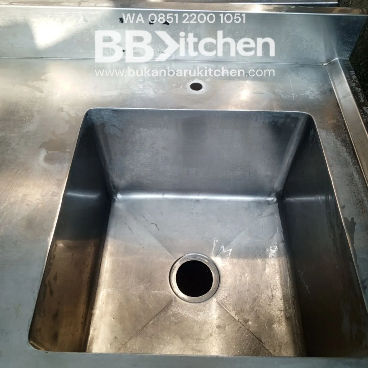 Sink 1 Lobang Sayap Becksples Ukuran 150x75x85 - Image 4