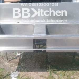 Sink 2 Lobang Backsplas 150x65 cm