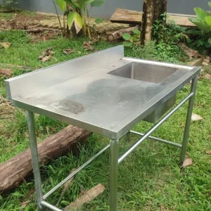Sink Sayap Kanan Stainless Steel 120x70x85cm