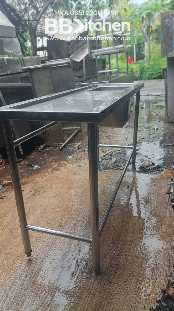 Sink Sayap Stainless Steel Ukuran 150x50x85 - Image 3