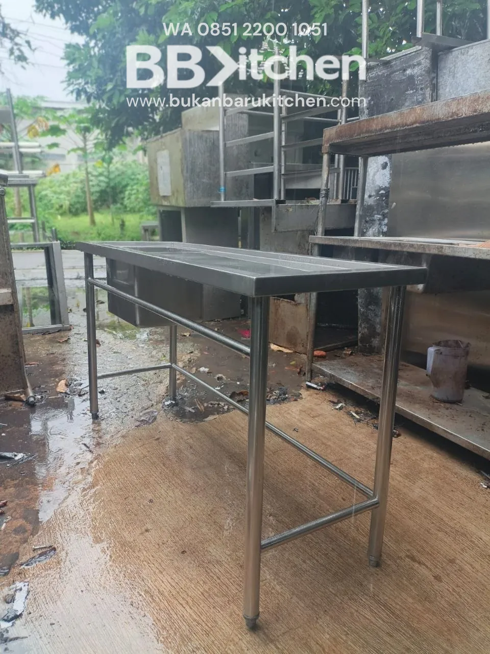 Sink Sayap Stainless Steel Ukuran 150x50x85 - Image 4
