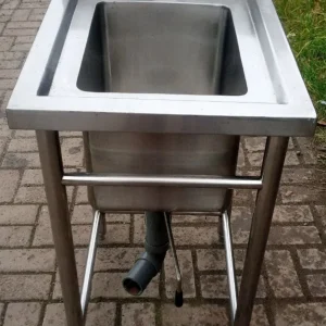 Sink Stainless 1 Lobang P 50 x L 60 x T 80 cm
