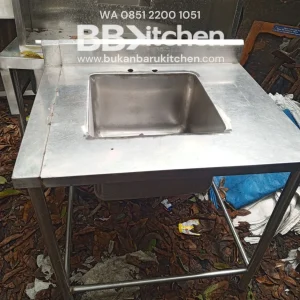 Sink Stainless Steel 1 Lobang Ukuran 84x70x82