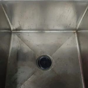 Sink Stainless Steel Single 70L dengan Lobang 40x40cm