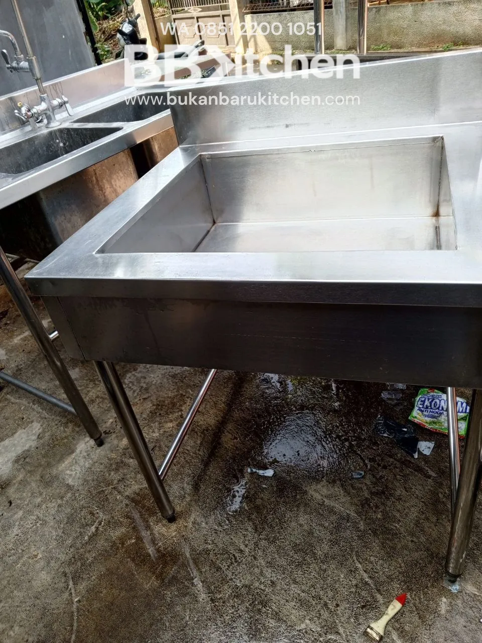 Tempat Cuci Ikan atau Ayam Serbaguna Ukuran 80x75x85
