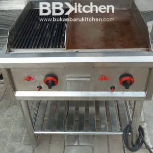 Tepan Grill Stainless Steel P 80 x L 70 x T 85 cm