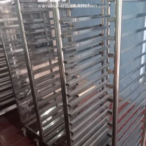 Troli Bakery 10 dan 16 Tray - P 42 x L 62 x T 160 cm