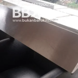Wall Shelf P 177 x L 33 x T 34 cm - Rak Dinding Stainless Steel