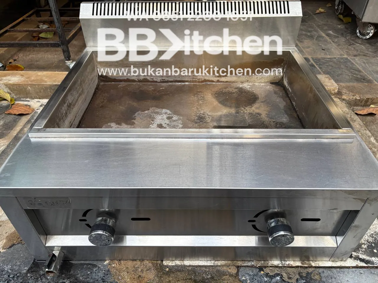 Bain Marie Gas Low Pressure 70x70x30