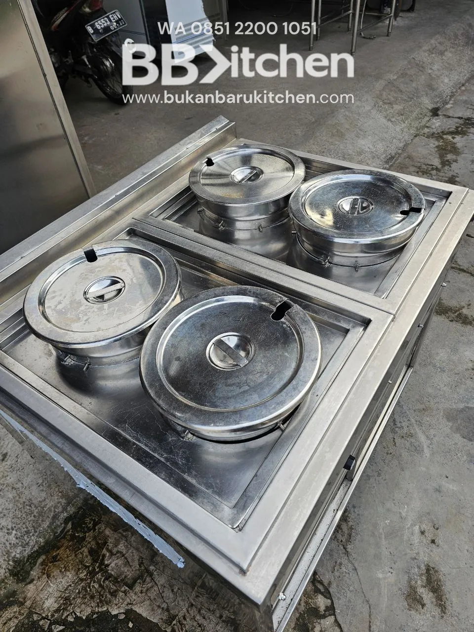 Bain Marie Listrik 100x80x85 cm - Peralatan Dapur Komersial - Image 2
