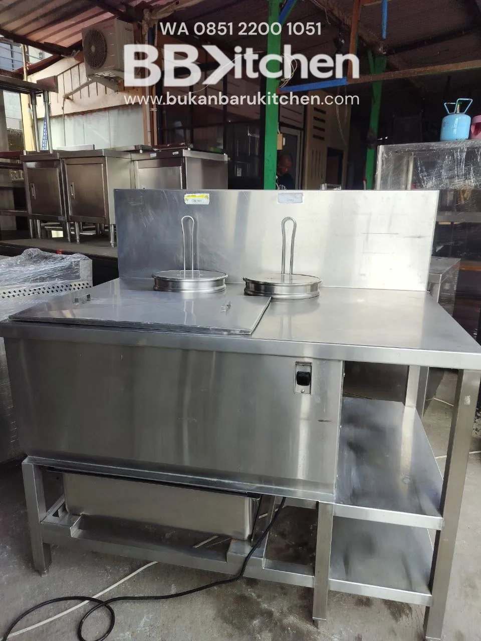 Breading Machine Penyaring Tepung 120x75x85 cm - Franke - Image 4