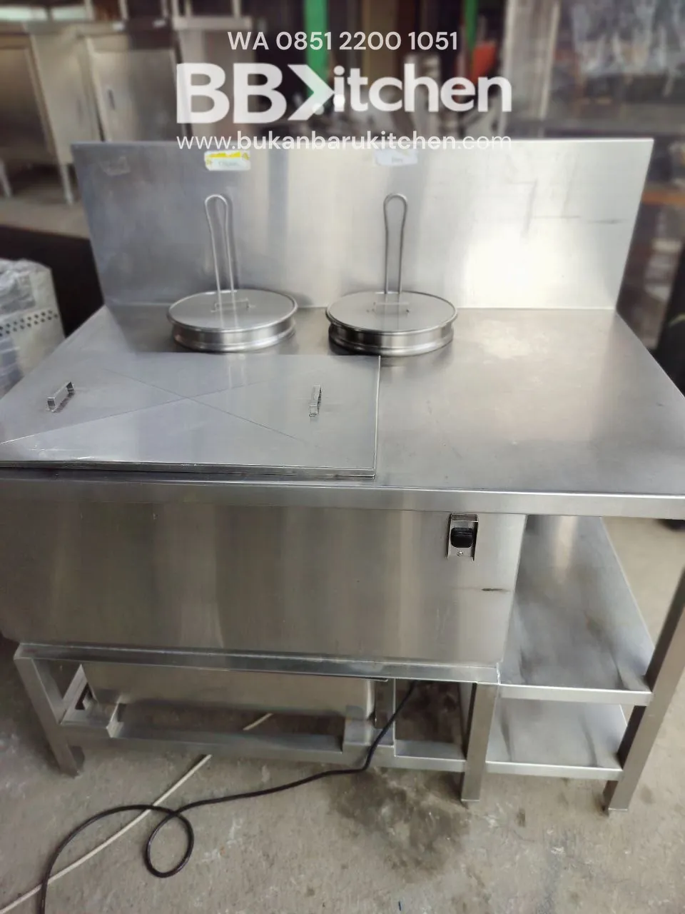 Breading Machine Penyaring Tepung 120x75x85 cm - Franke