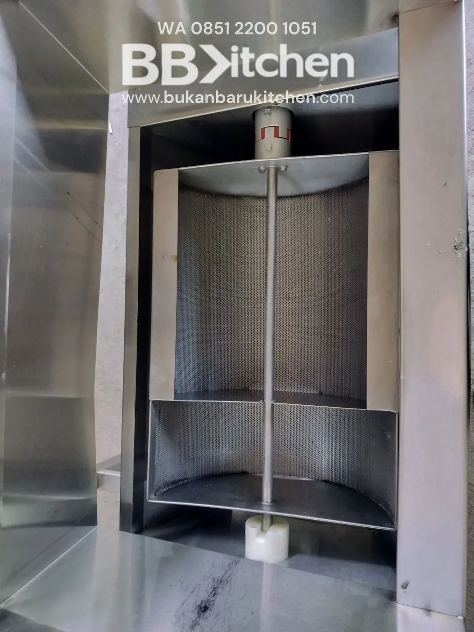 Breading Machine Penyaring Tepung untuk Fried Chicken Ukuran P 120 L 80 T 85 - Image 3