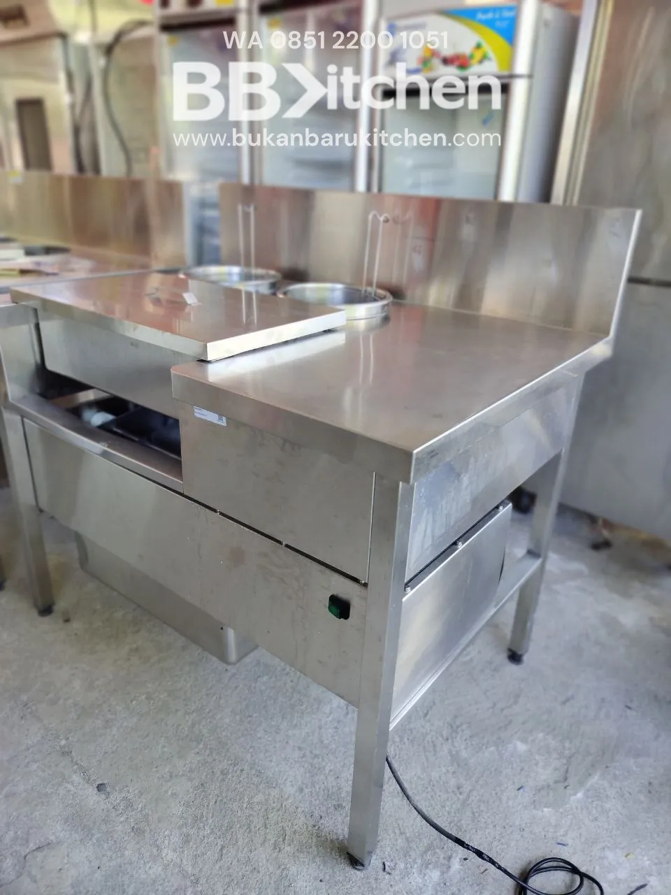 Breading Machine Penyaring Tepung untuk Fried Chicken Ukuran P 120 L 80 T 85 - Image 4