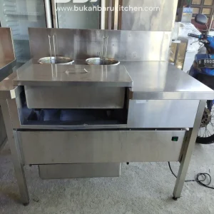 Breading Machine Penyaring Tepung untuk Fried Chicken Ukuran P 120 L 80 T 85
