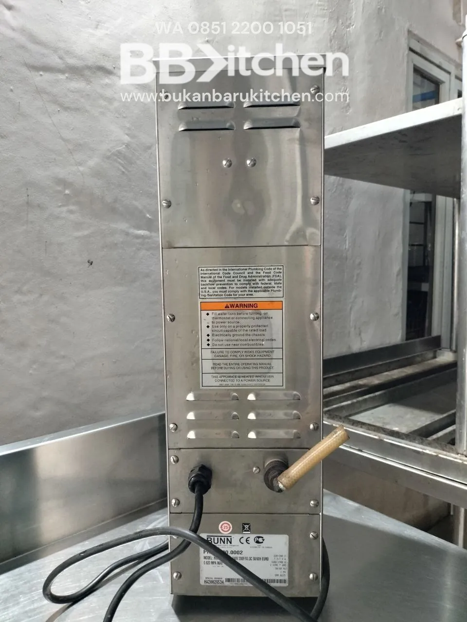 Bunn Hot Water Boiler 3 Liter - Image 3