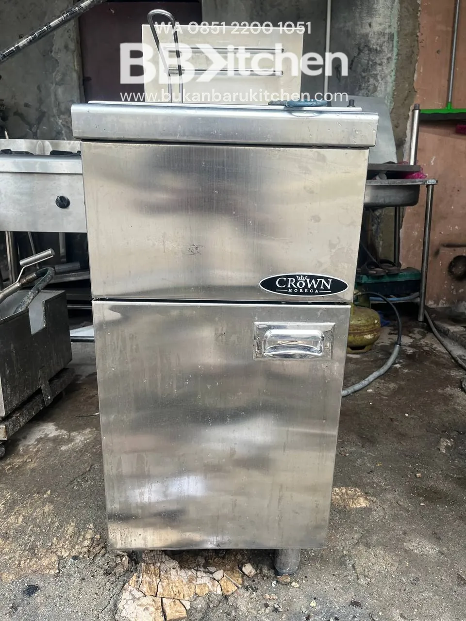 Deep Fryer Crown Kapasitas 20 Liter