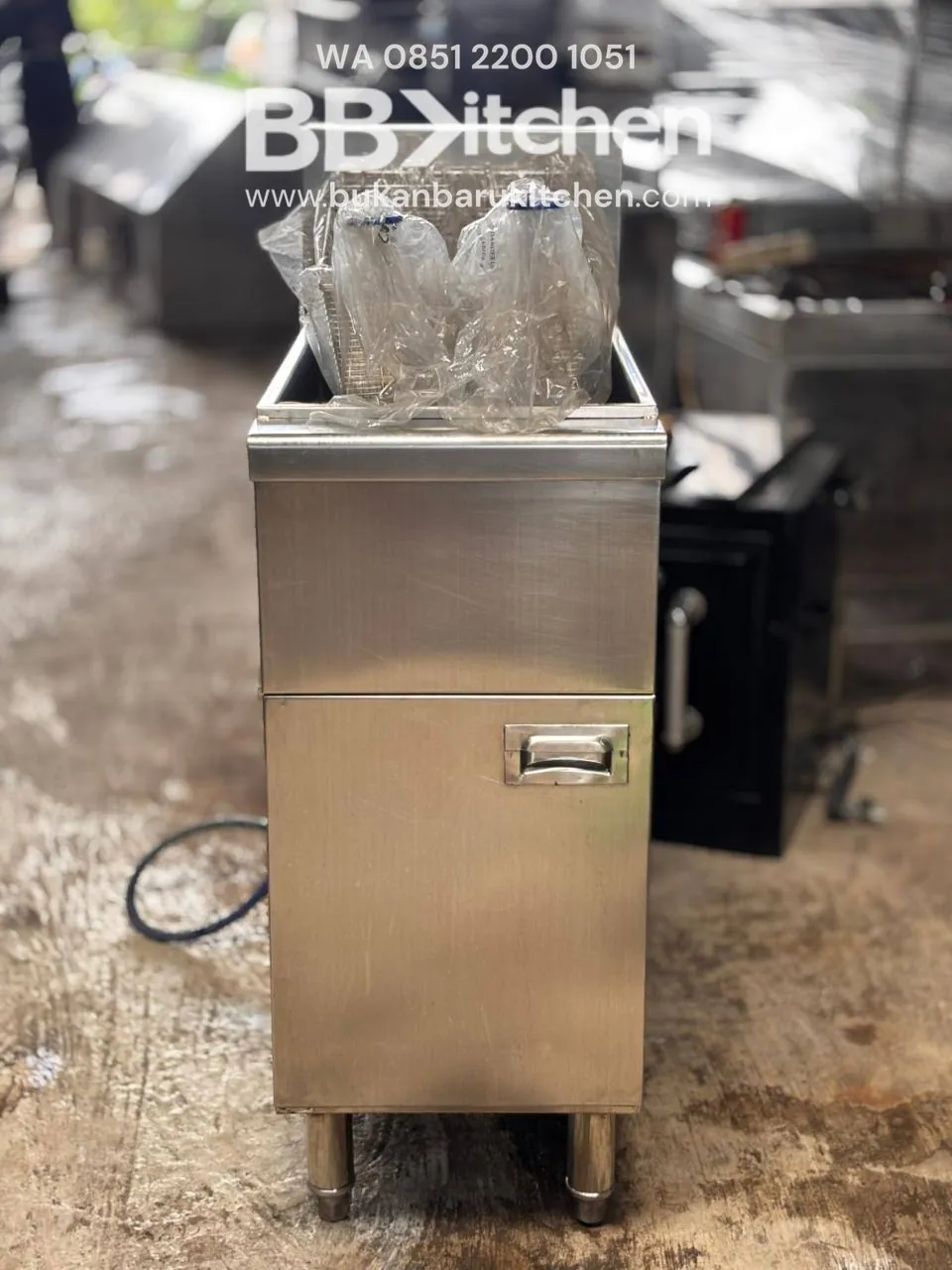 Deep Fryer Gas Crown 25 Liter - Bekas