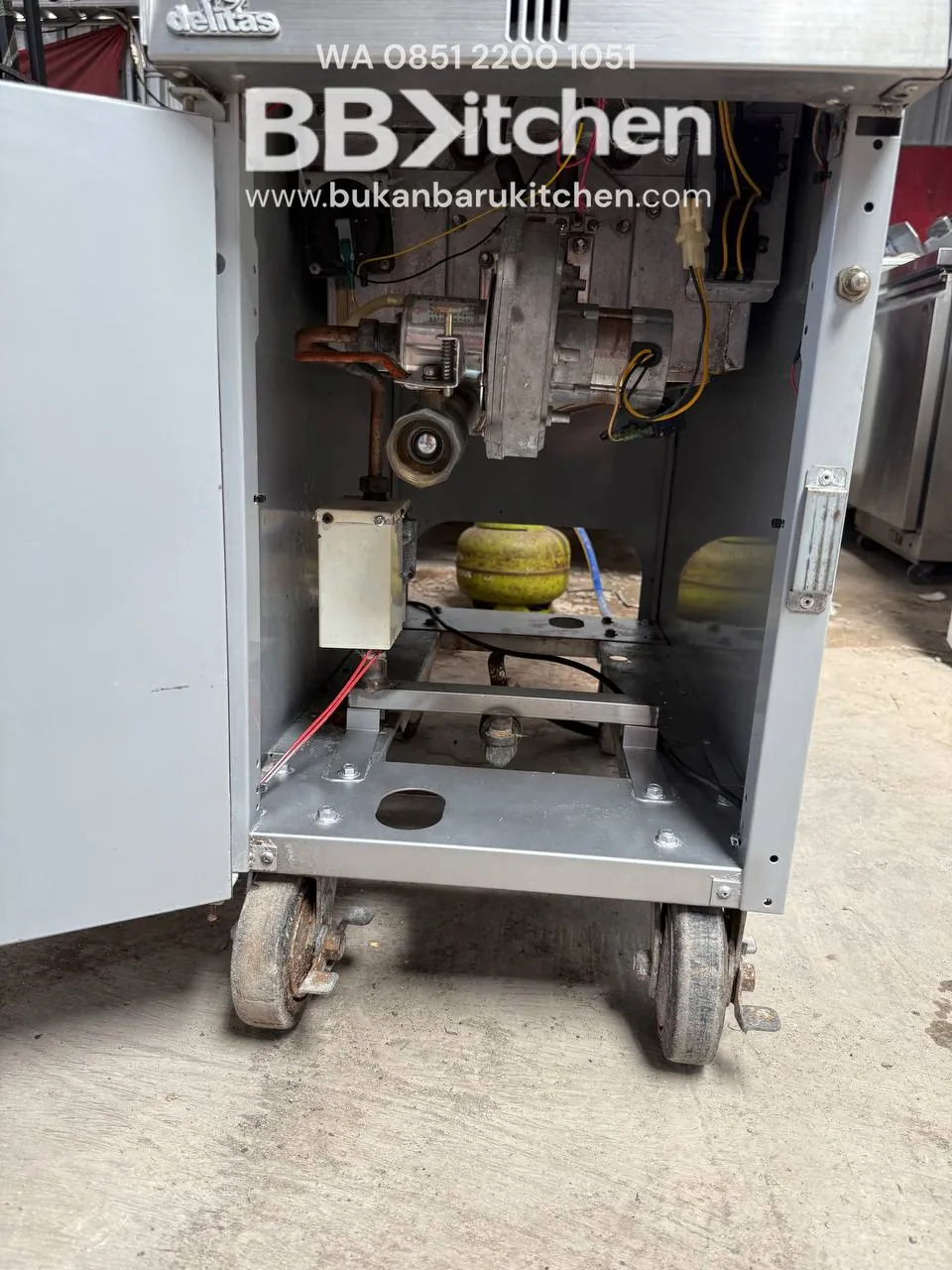 Deep Fryer Gas Delitas Turbo Fry 25 Liter - Image 5