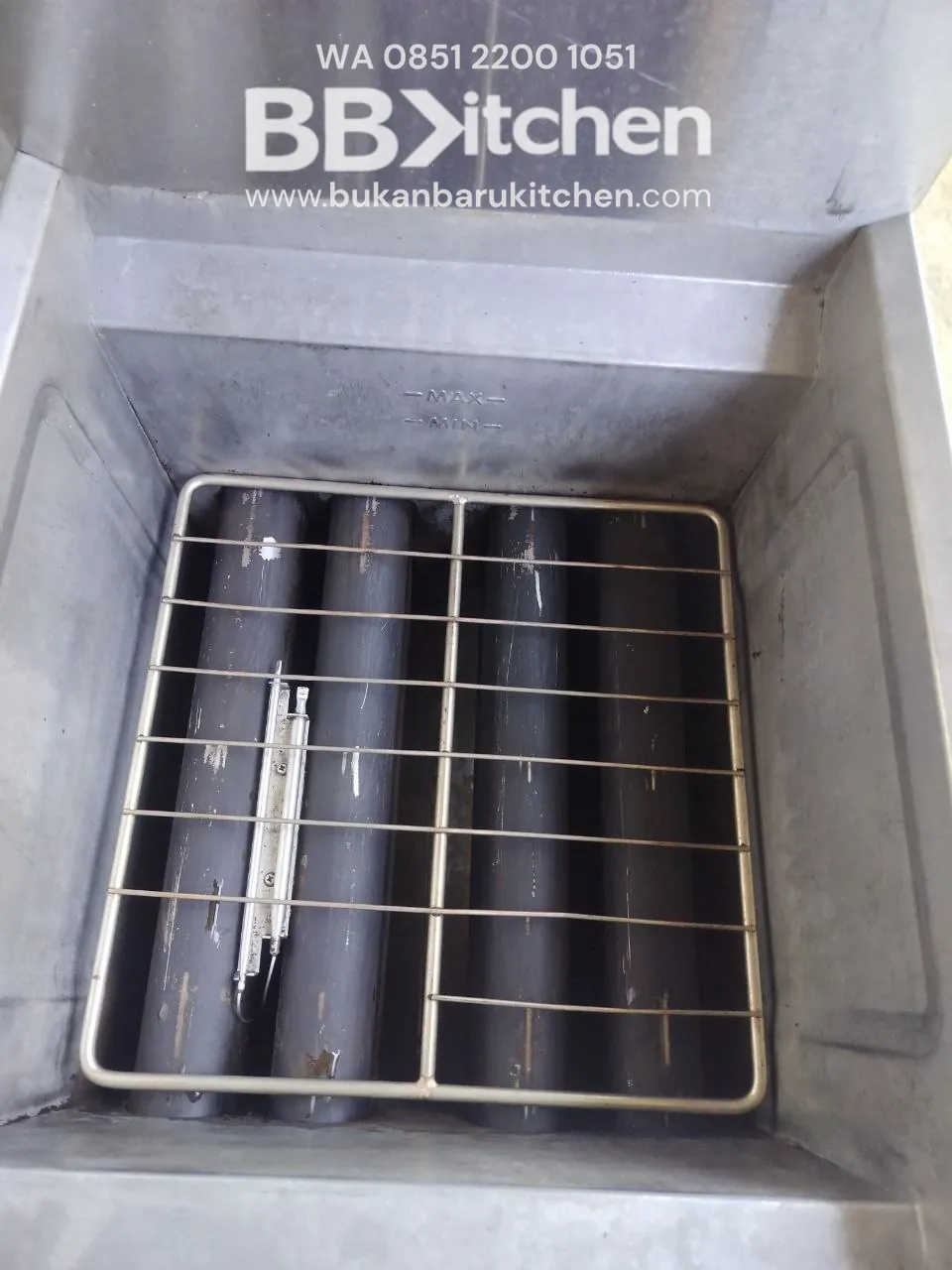 Deep Fryer Gas Escoffier Kapasitas 20 Liter Model FGF400 - Image 6